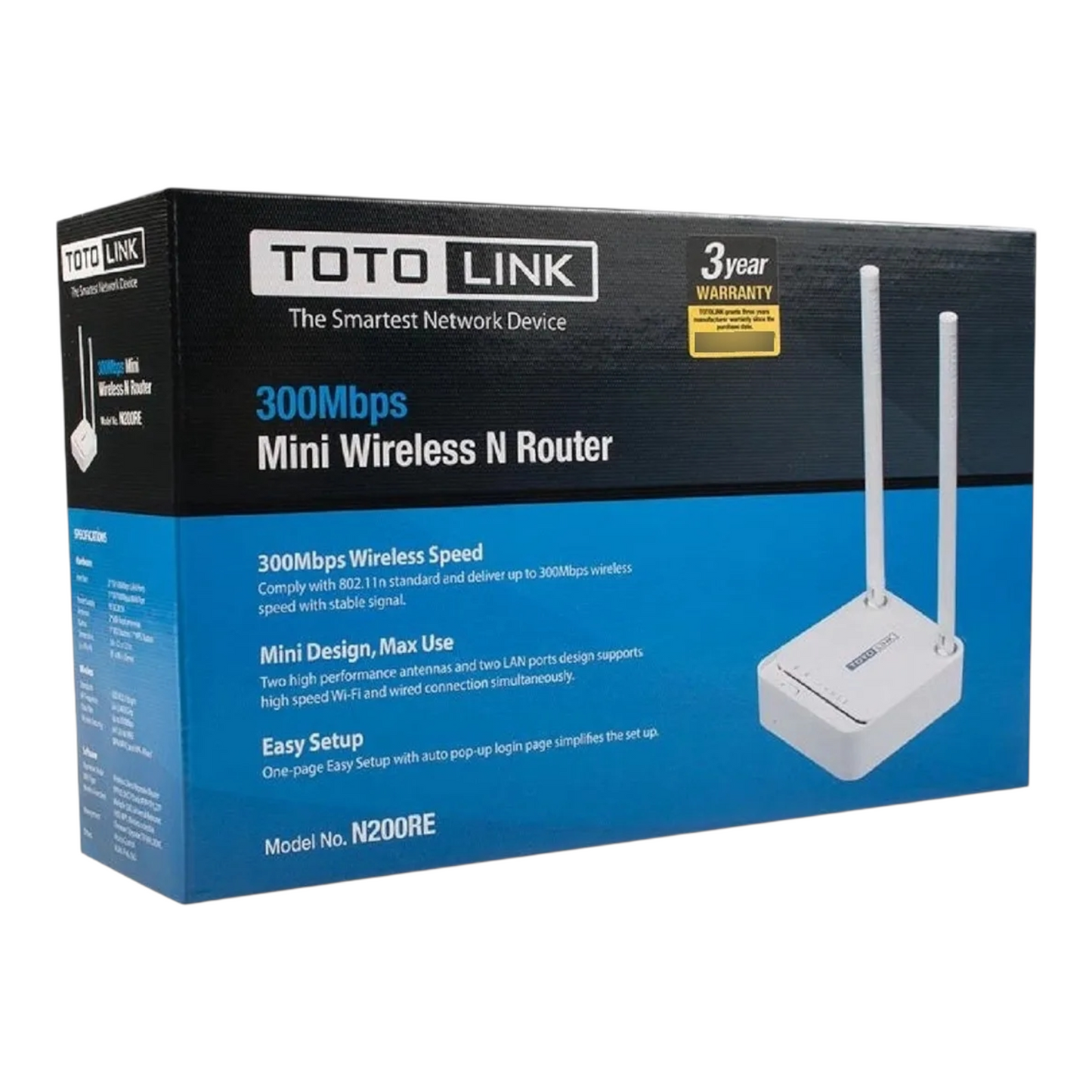 Mini routeur sans fil N TOTOLINK N200RE.