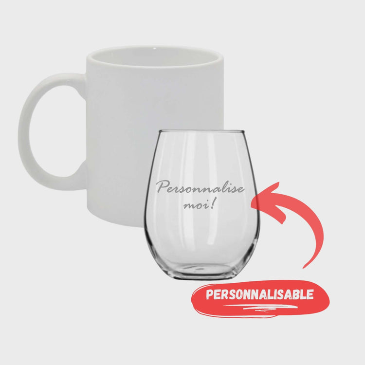 Tasse Et Verre Personnalisable