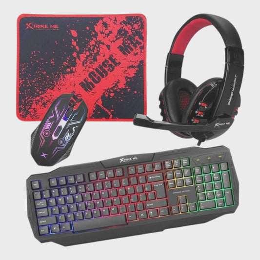 Kit de Jeu 4 en 1 XTRIKE ME CM-406