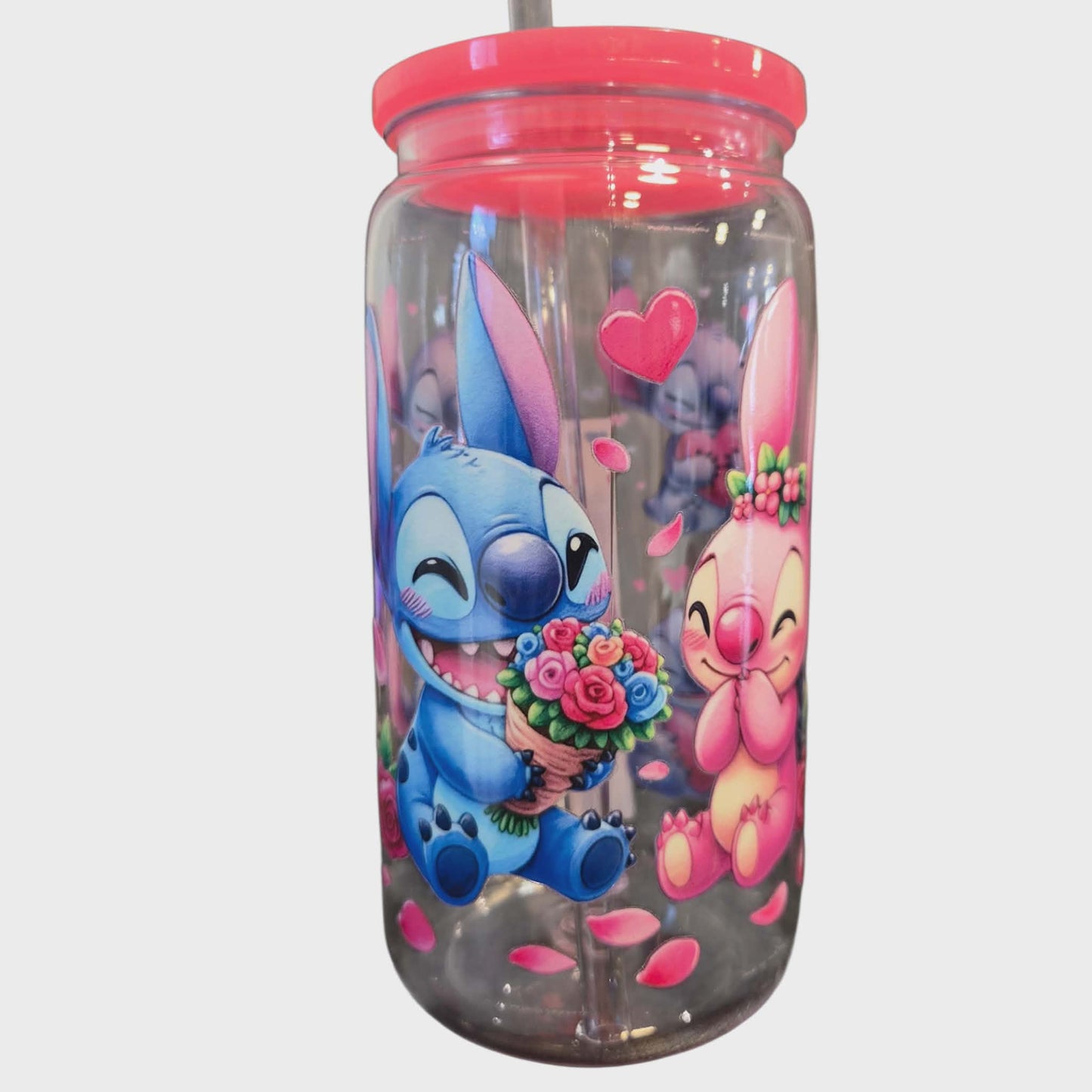 Glass Can En Plastique
