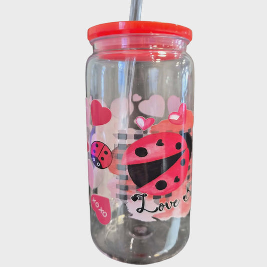 Glass Can En Plastique