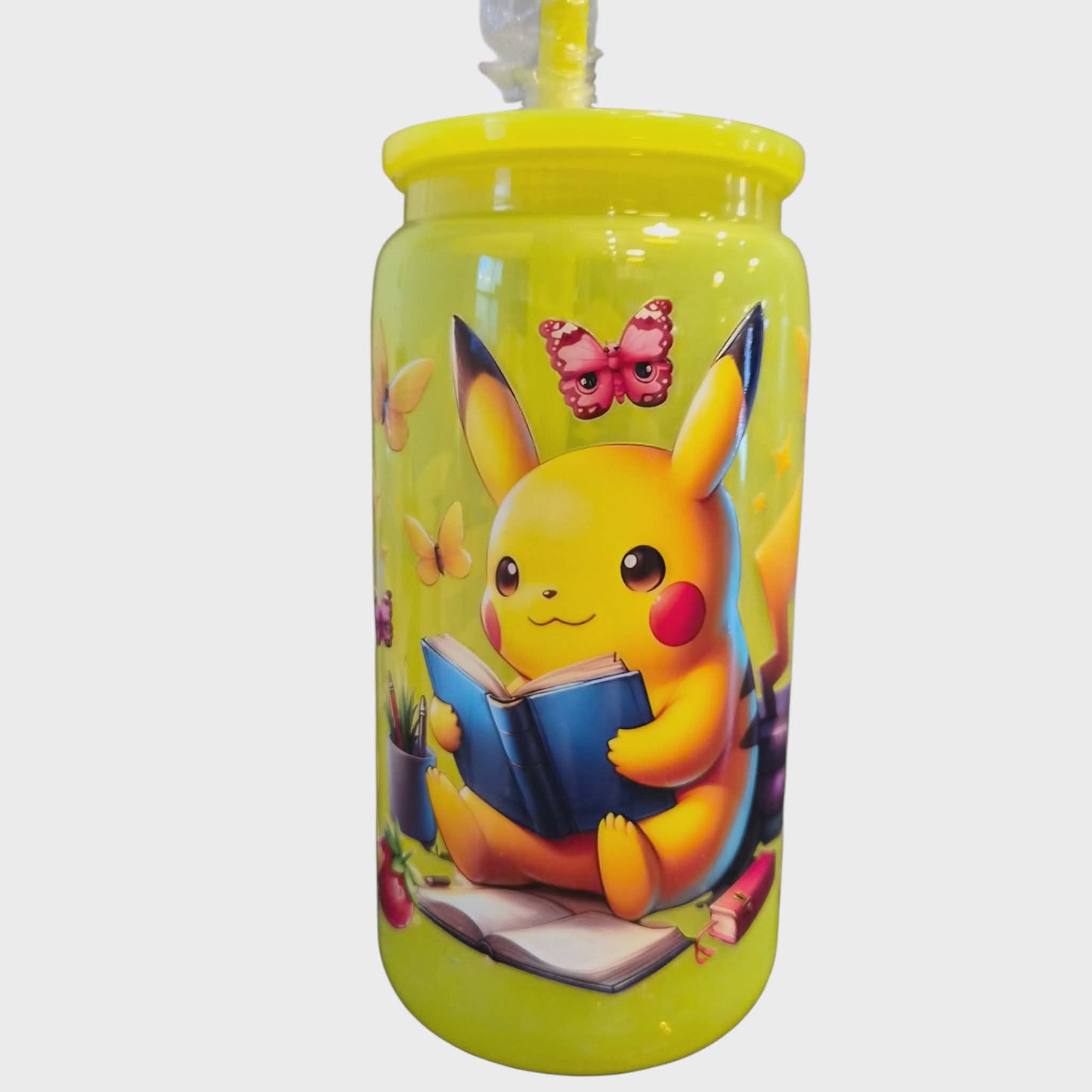 Glass Can En Plastique