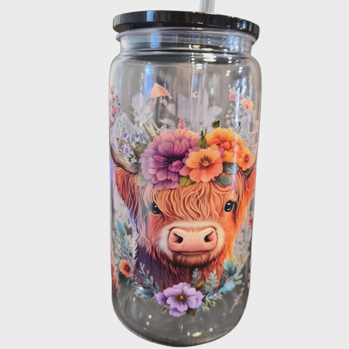 Glass Can En Plastique