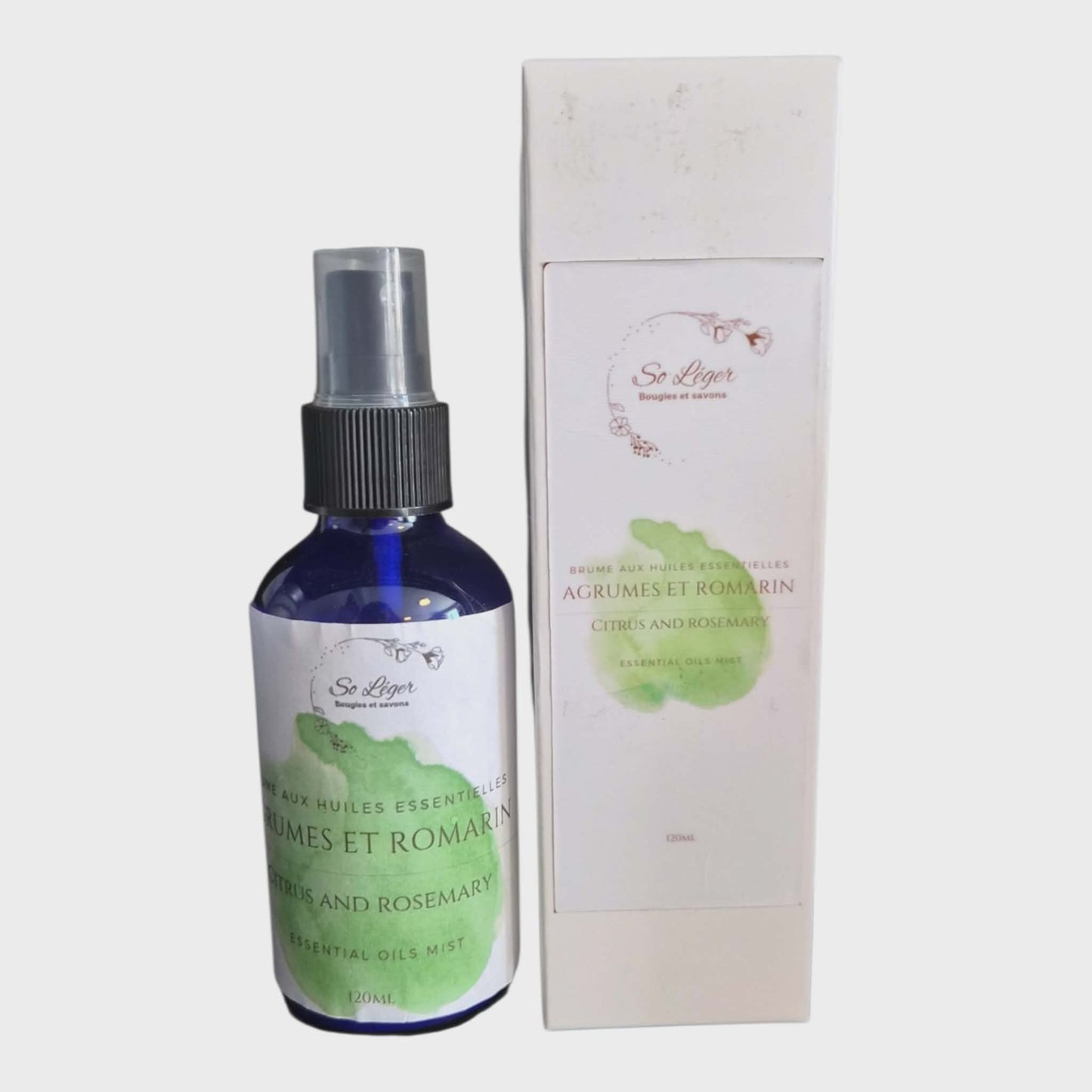 Brume Rafraîchissante Pour le corp, visage et cheveux