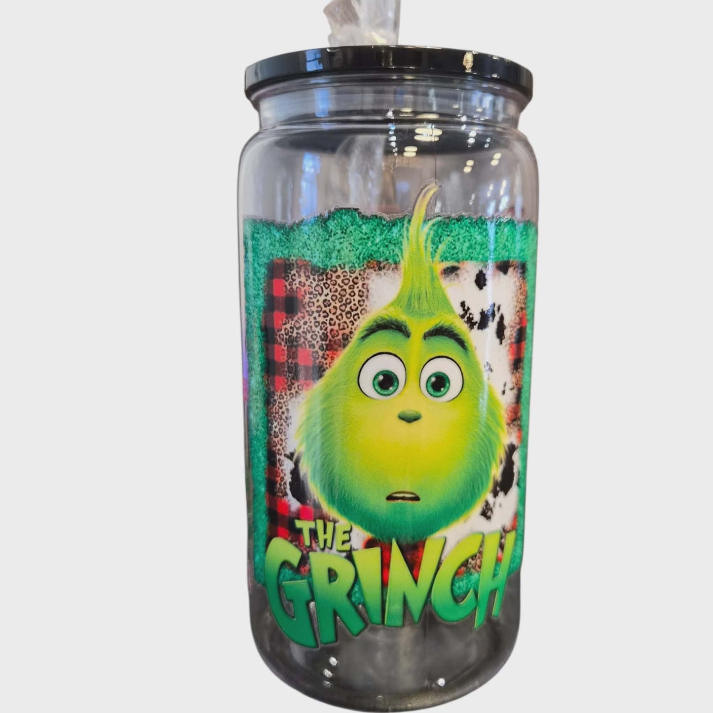 Glass Can En Plastique