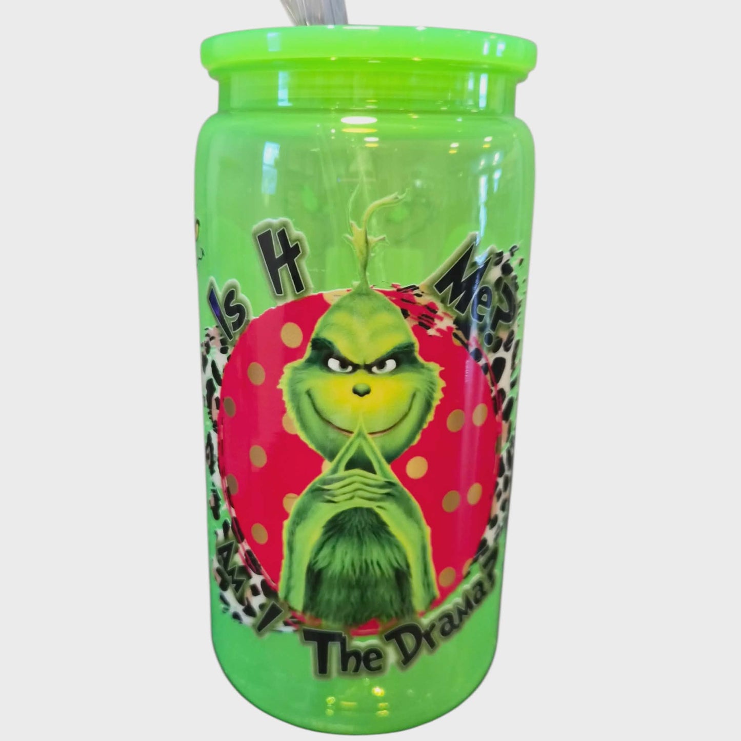 Glass Can En Plastique