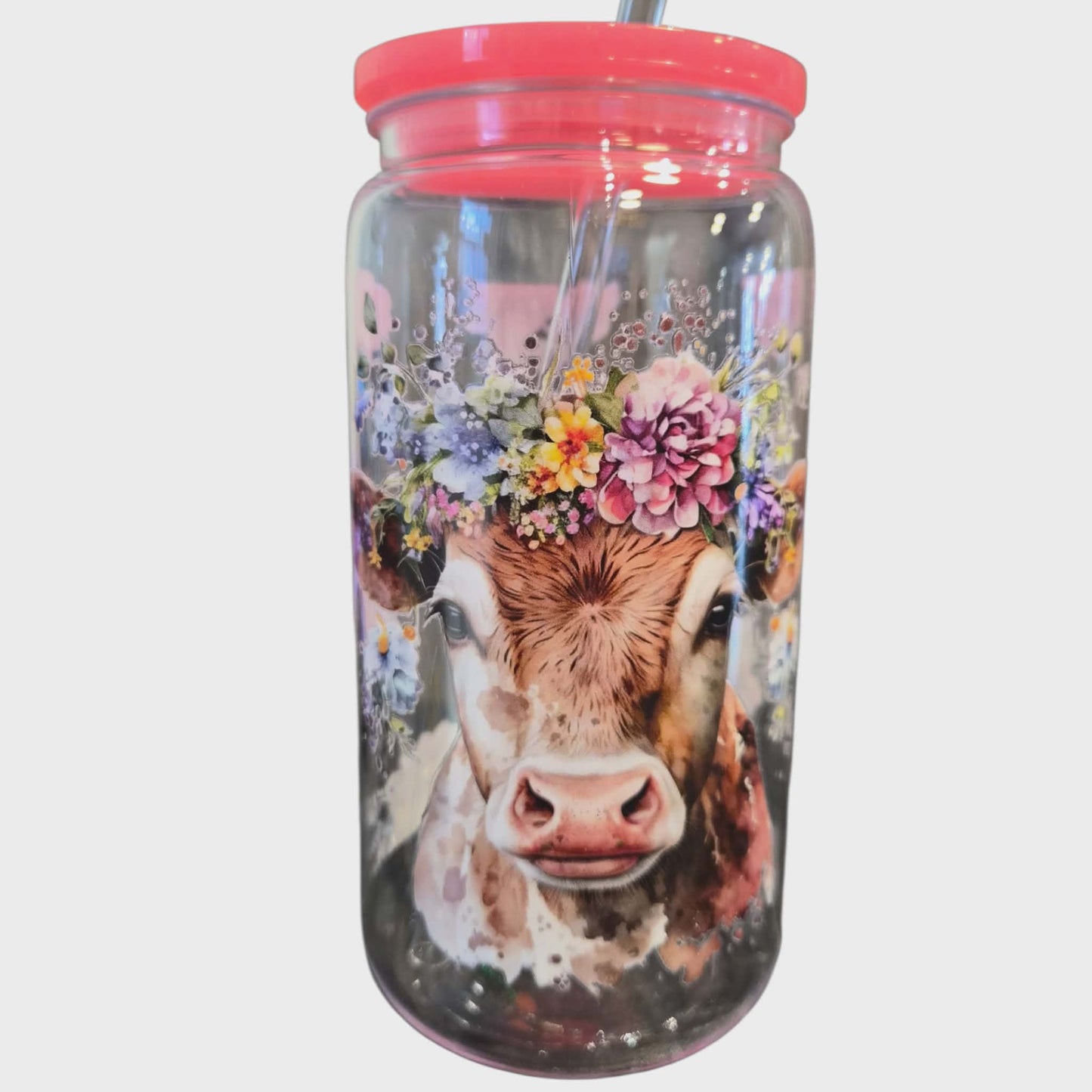Glass Can En Plastique