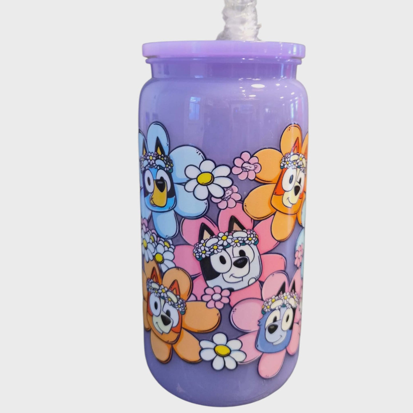 Glass Can En Plastique