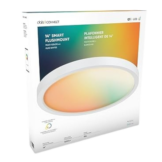 Plafonnier intelligent DEL 