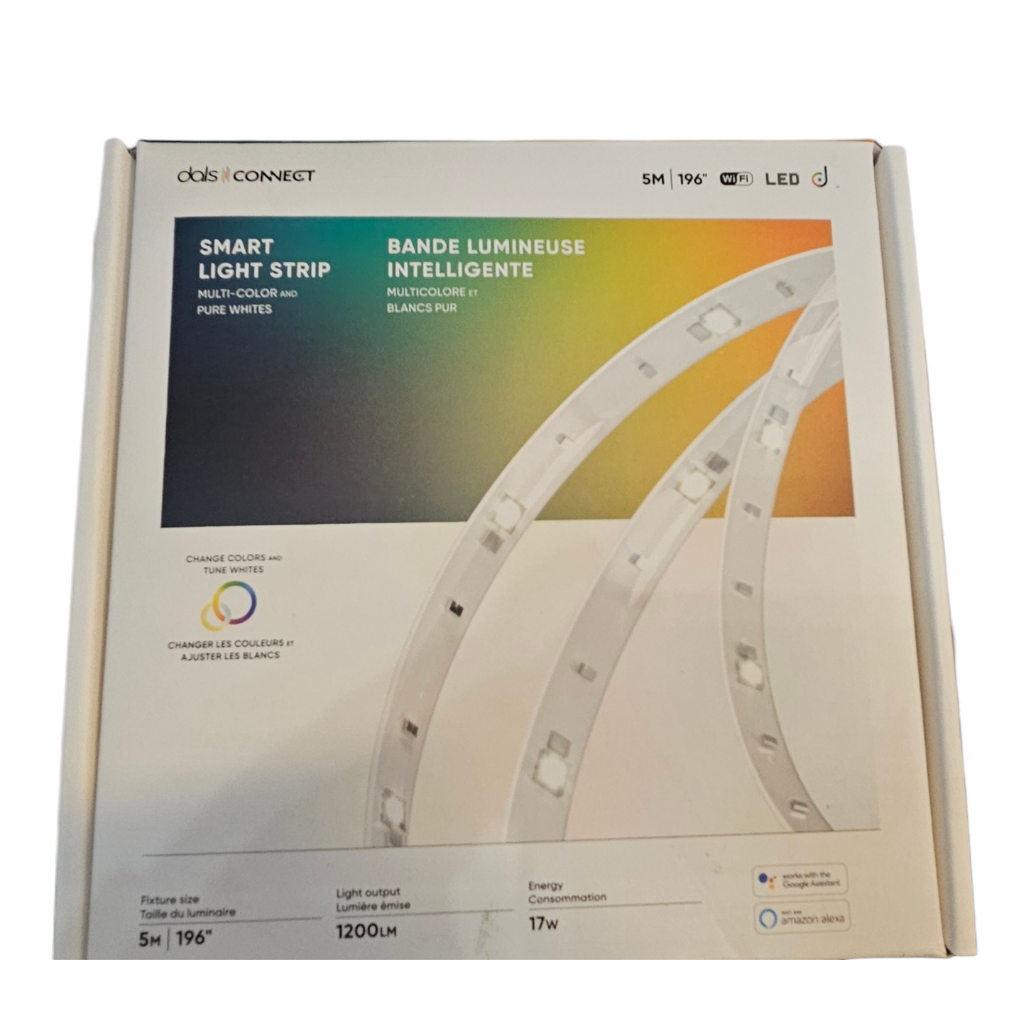 Bande lumineuse intelligente Dals Connect. 